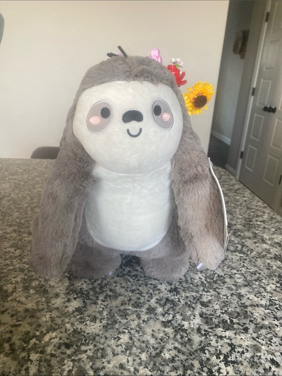 Smoko Other - NWT SMOKO Sloth Plush With Heatable Pouch